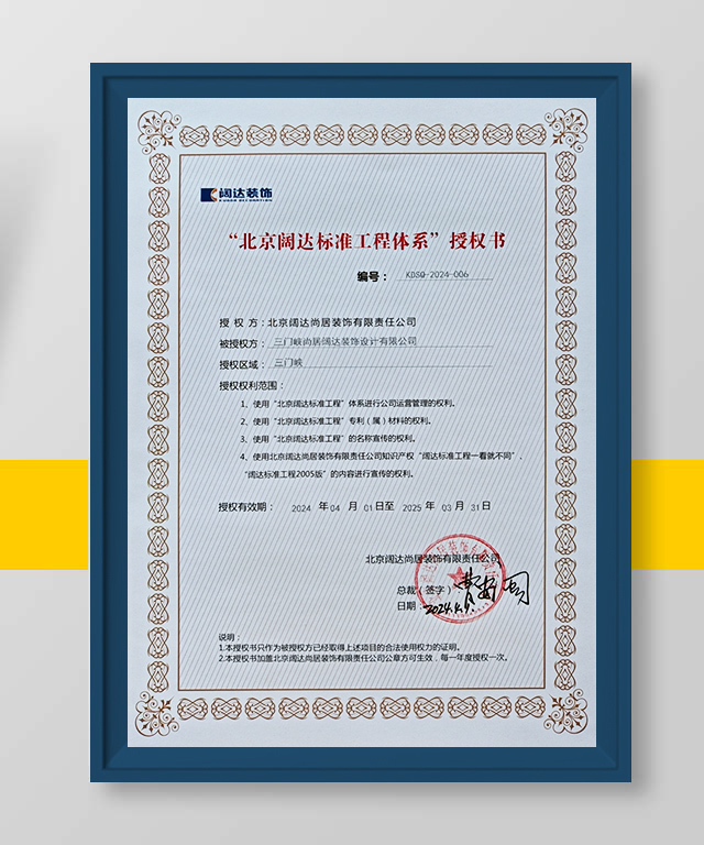 闊達(dá)授權(quán)證書(shū)